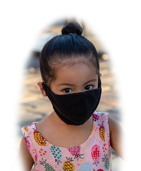 Child in Mask